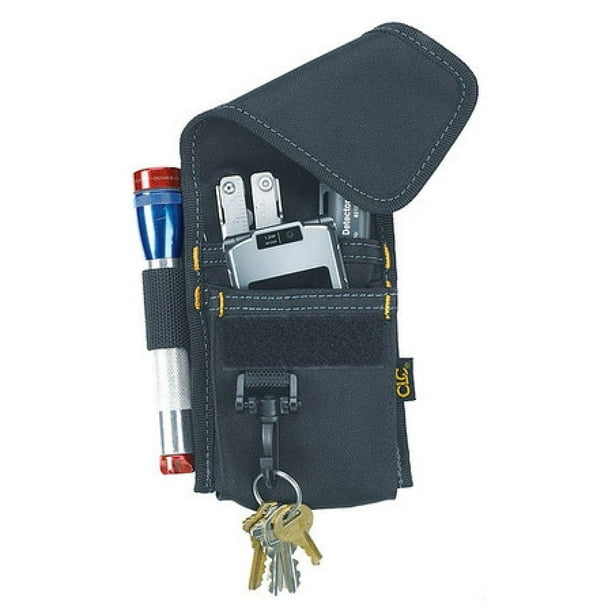 CLC Custom Leathercraft 1501 Poly Tool and Cell Phone Holder 4-pocket for sale online